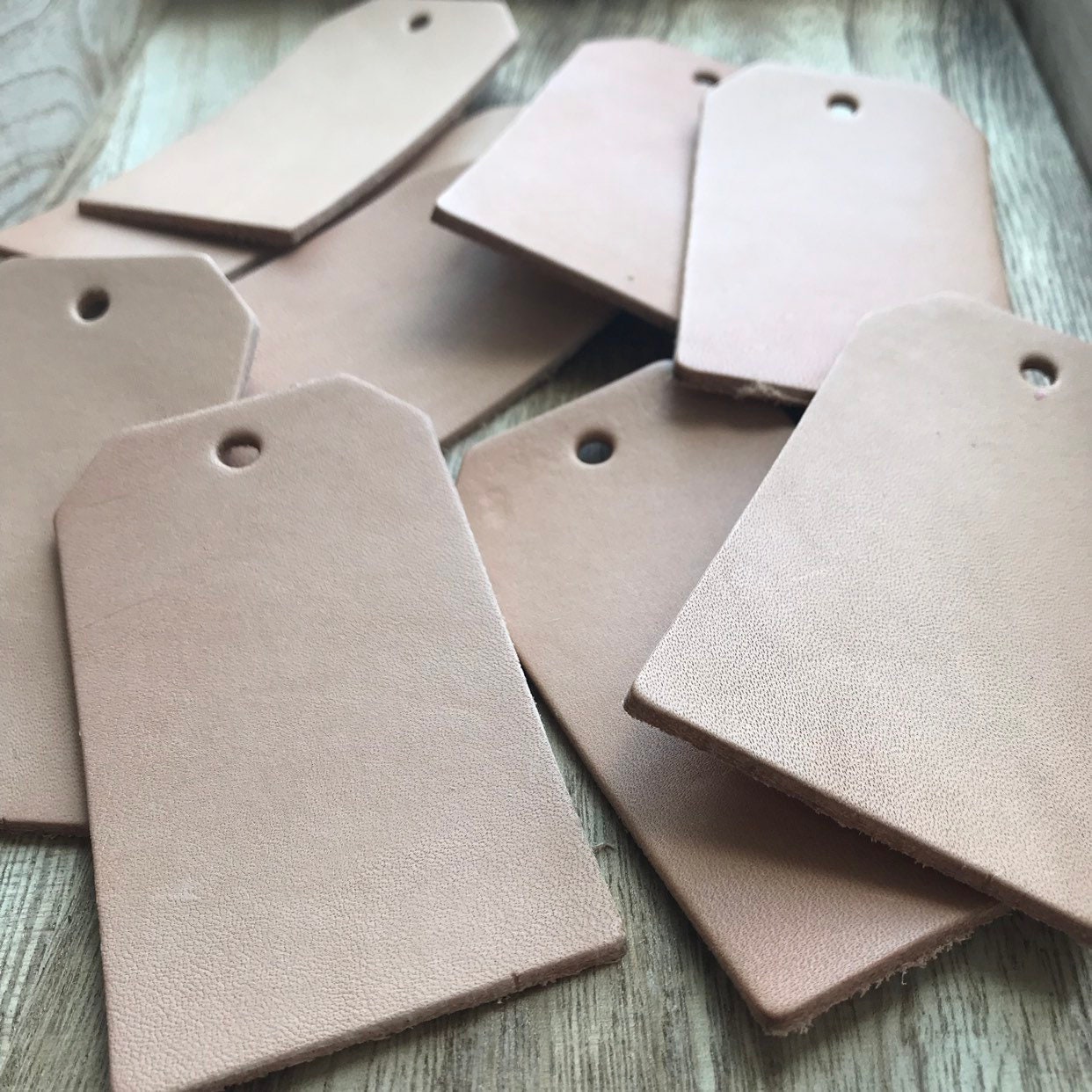 Leather Luggage Tags Blank Leather Luggage Tags in Quantities Etsy