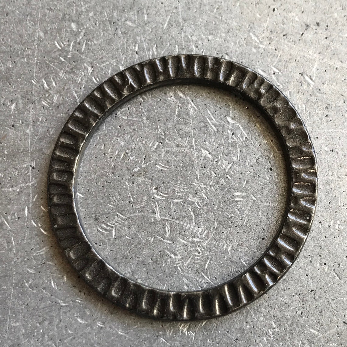 32mm Brass Oxide Finish Radiant Texture Ring or 1 1/4 Inch Etsy