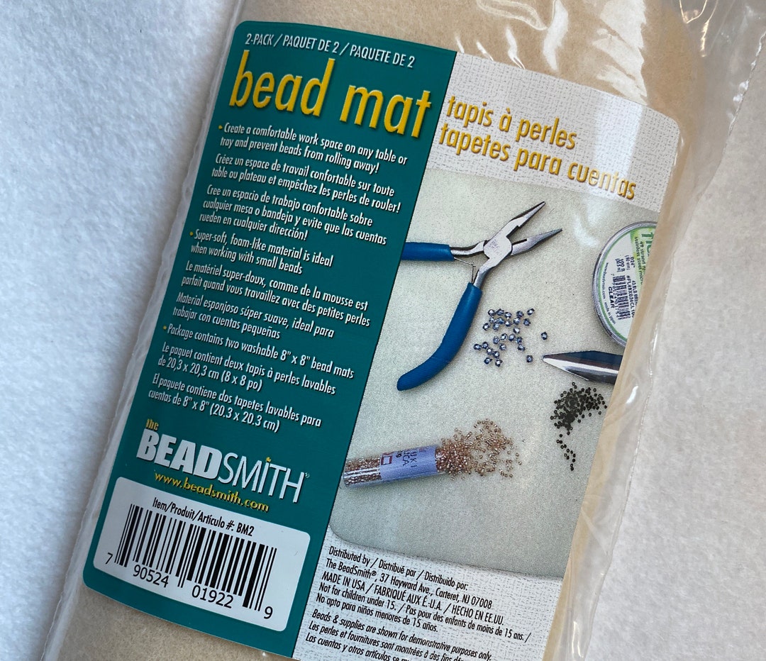 Two Bead Mats for Beading and Jewelry Making Velour Bead Mat Etsy