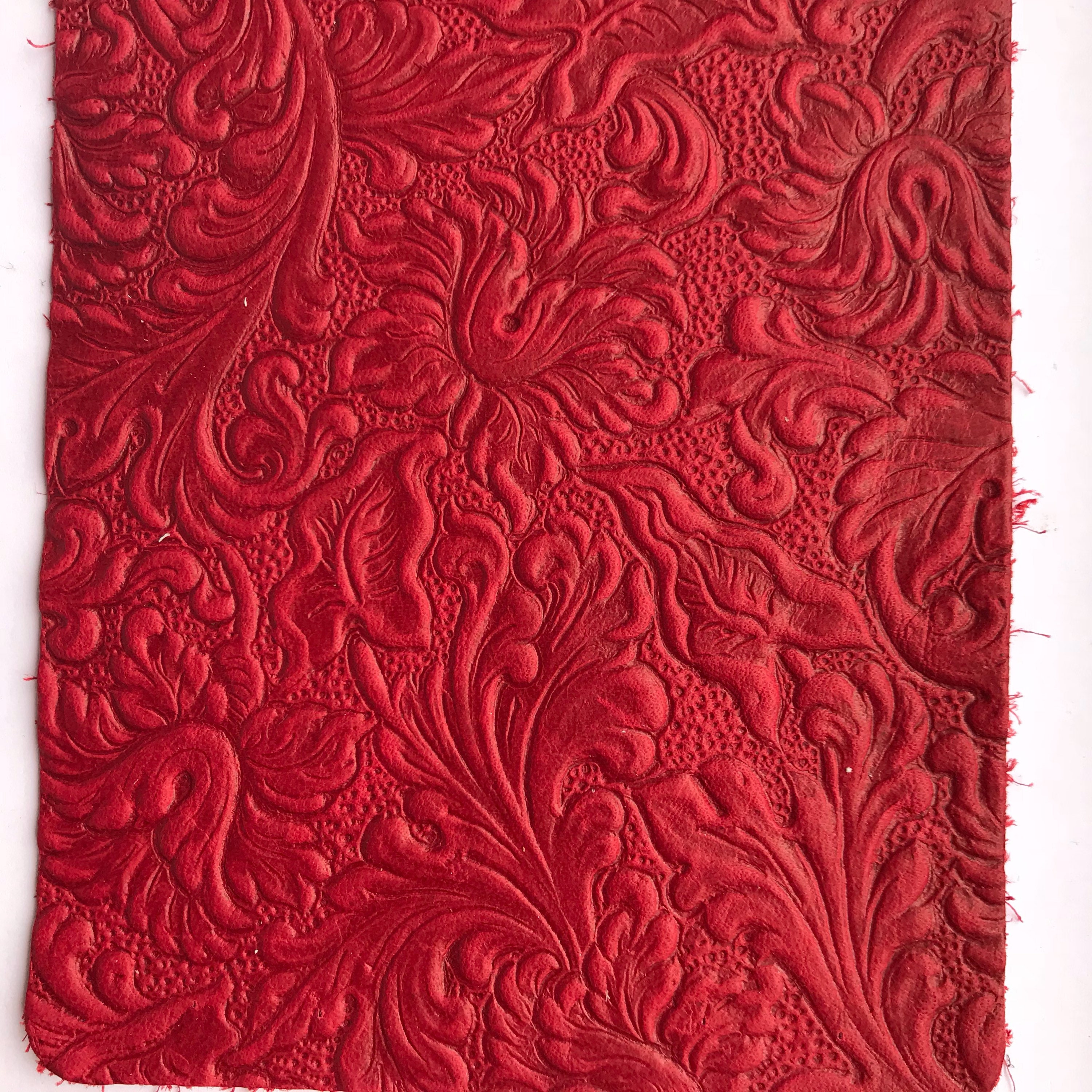 Embossed Leather Trim or Leather Sheets SINGLE Sheets and Etsy