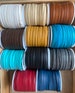 50 foot Spools 5mm Deer skin Lace, Eleven Colors Deerskin Lace choose from drop down, 50 foot spools deerskin leather lace, BEST SELLER 