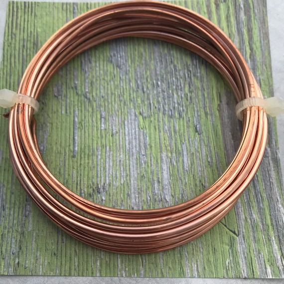 Artistic Wire Colored Copper Craft Wire, 14 Gauge (1.6mm) 10 ft