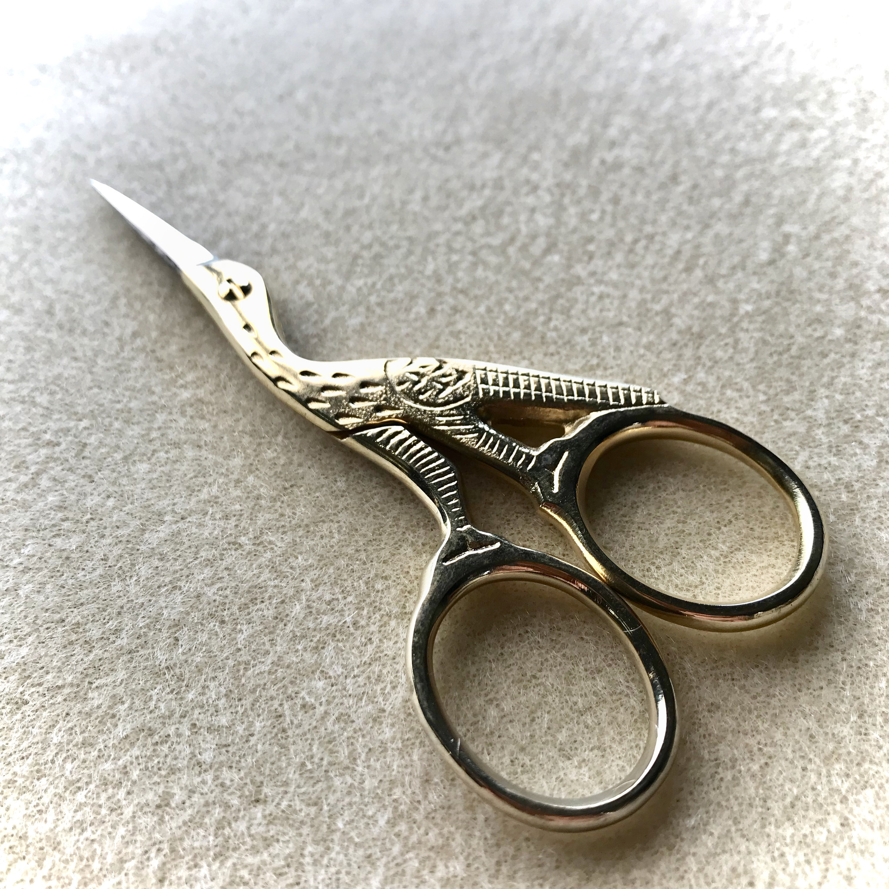 Small 4 Embroidery & Sewing Scissors, Bird Scissors