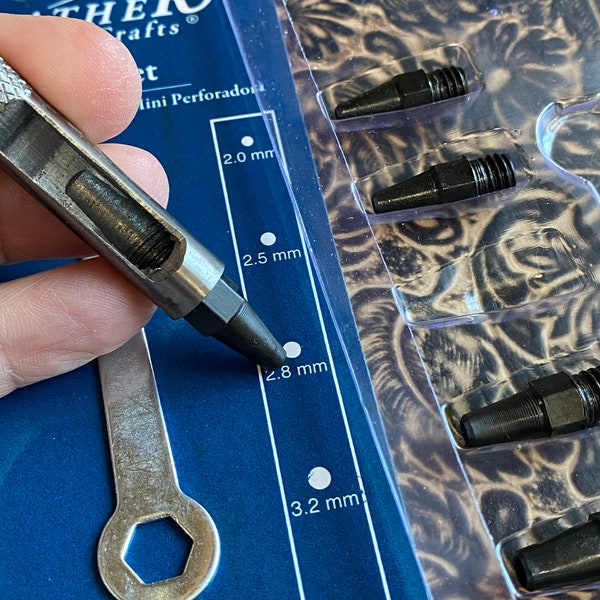 Leather Hole Punch Etsy