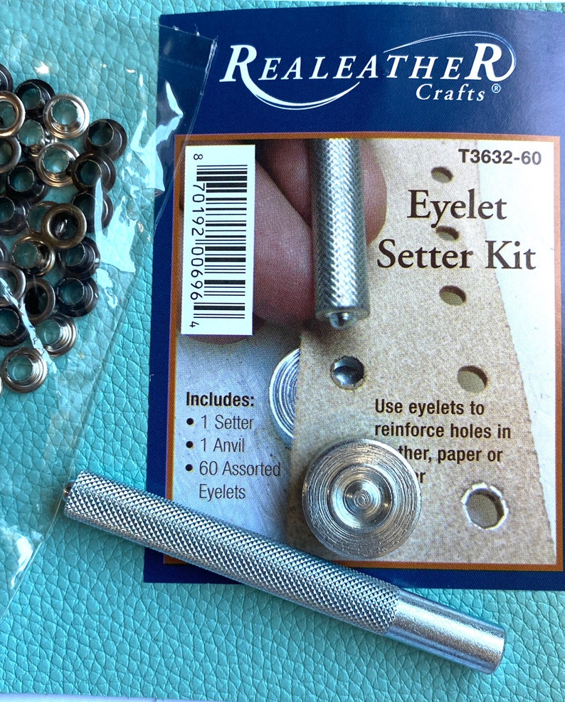 EYELET Setting Kit Assorted Eyelets for Leather or Fabric Etsy