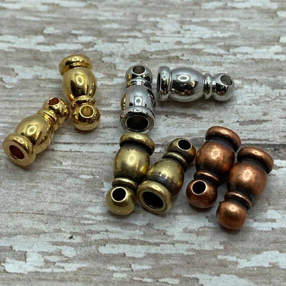 Copper end caps for jewelry deals