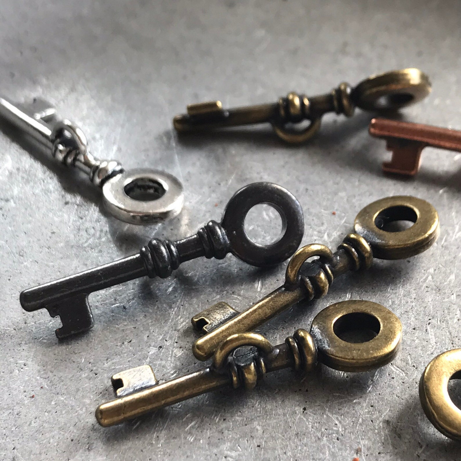 Key Charm or Toggle Bar Key Toggle Etsy