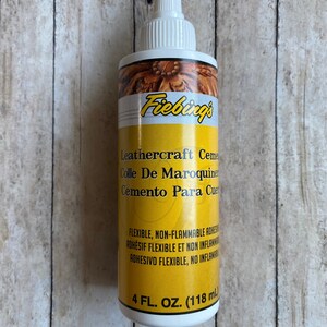 Leather Glue Non Toxic Cement for Gluing and Tacking Leather by Fiebings