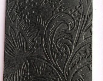 Embossed Leather Trim or Leather Sheets, SINGLE sheets and combination packs, Leather Pattern, Leather Emboss