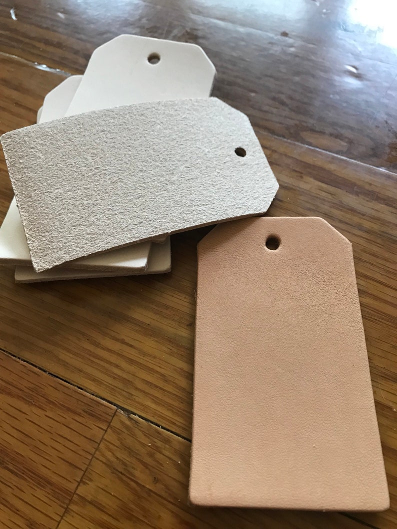 Bulk Packs Leather Luggage Tags Bulk Packs of 50 or 100 Blank Etsy