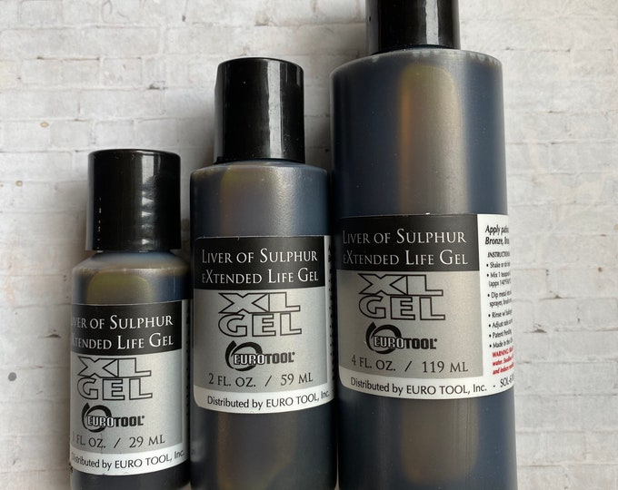 Where Can I Buy Liver Of Sulphur Liver of Sulphur, XLGEL is a Gel Liver of Sulphur to Patina Metal