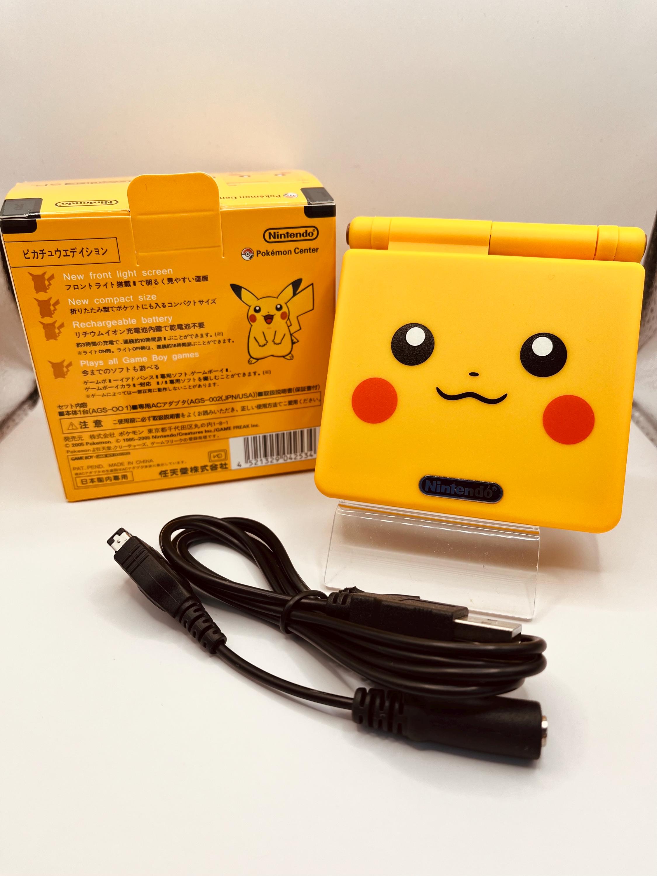 Promo GBA GAMEBOY SP GAMEBOY ADVANCE PIKACHU EDITION IPS SCREEN Diskon 6% Di Seller Rooms Games - Foto 6