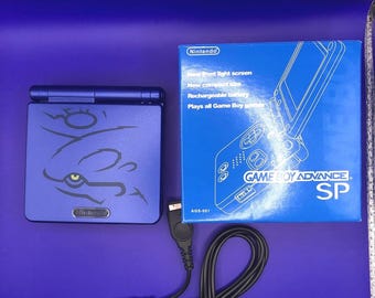 任天堂 ゲームボーイアドバンス GBA SP コバルトブルーシステム AGS