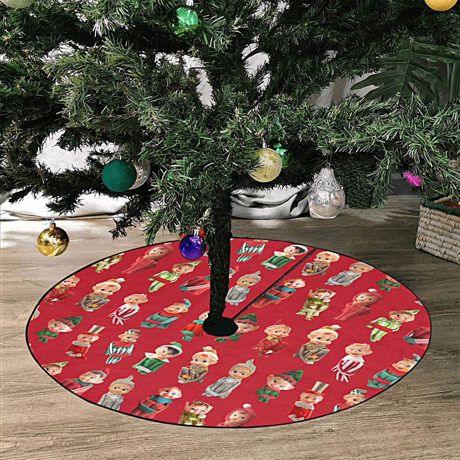 Elf Christmas Tree Skirt 