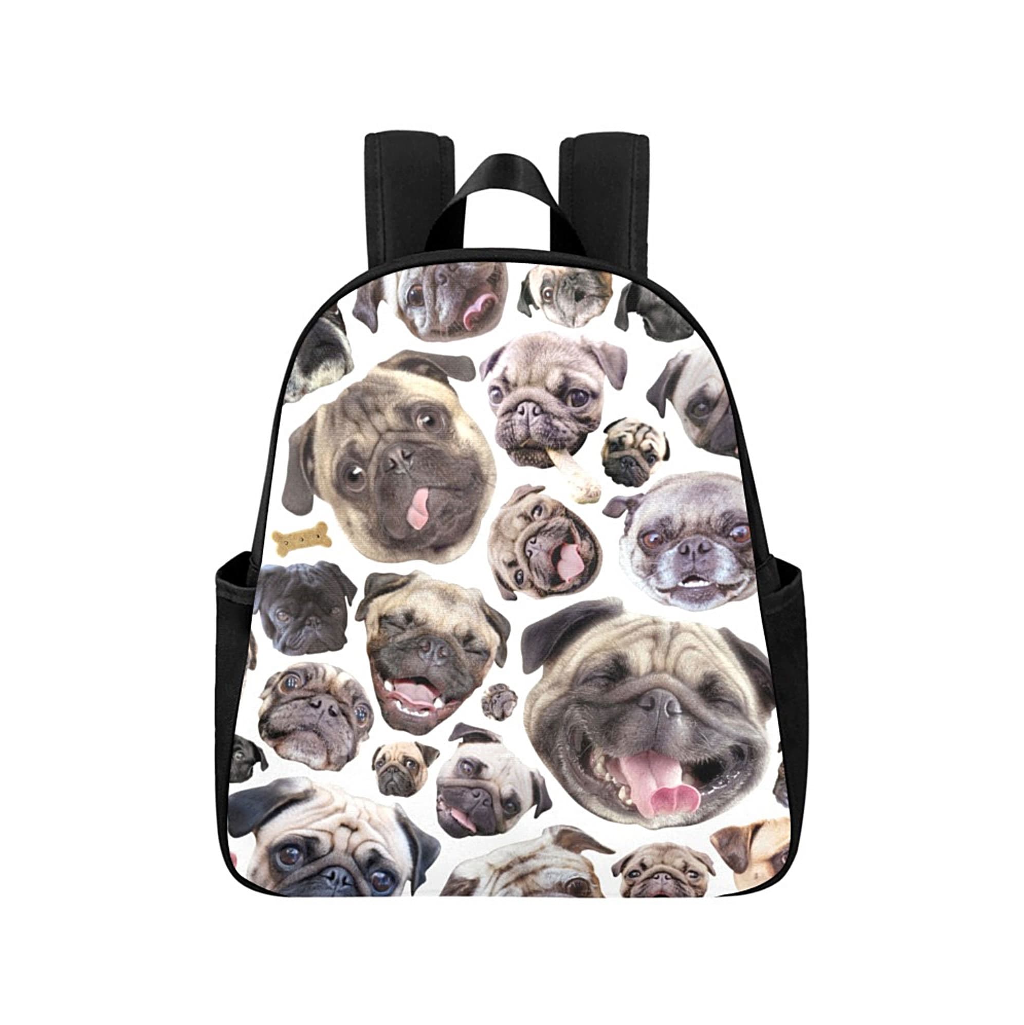 Happy Buddha Pug Tote Bag by John LaFree - Fine Art America