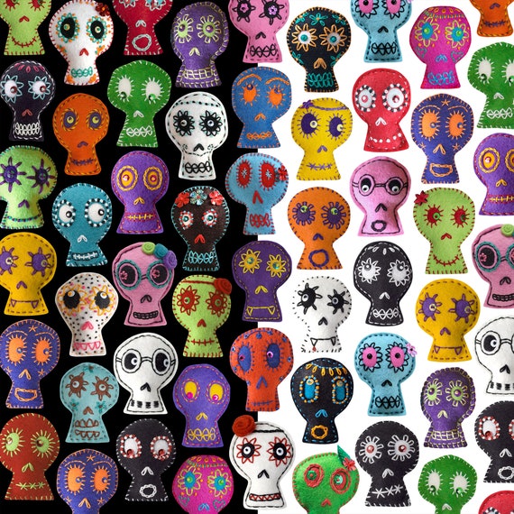 Sugar skull pajama set hotsell