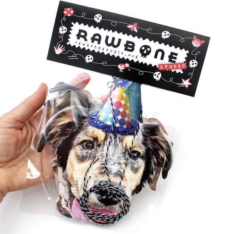 Mutts Dog Birthday Garland Printed Both Sides on Heavy Card Etsy