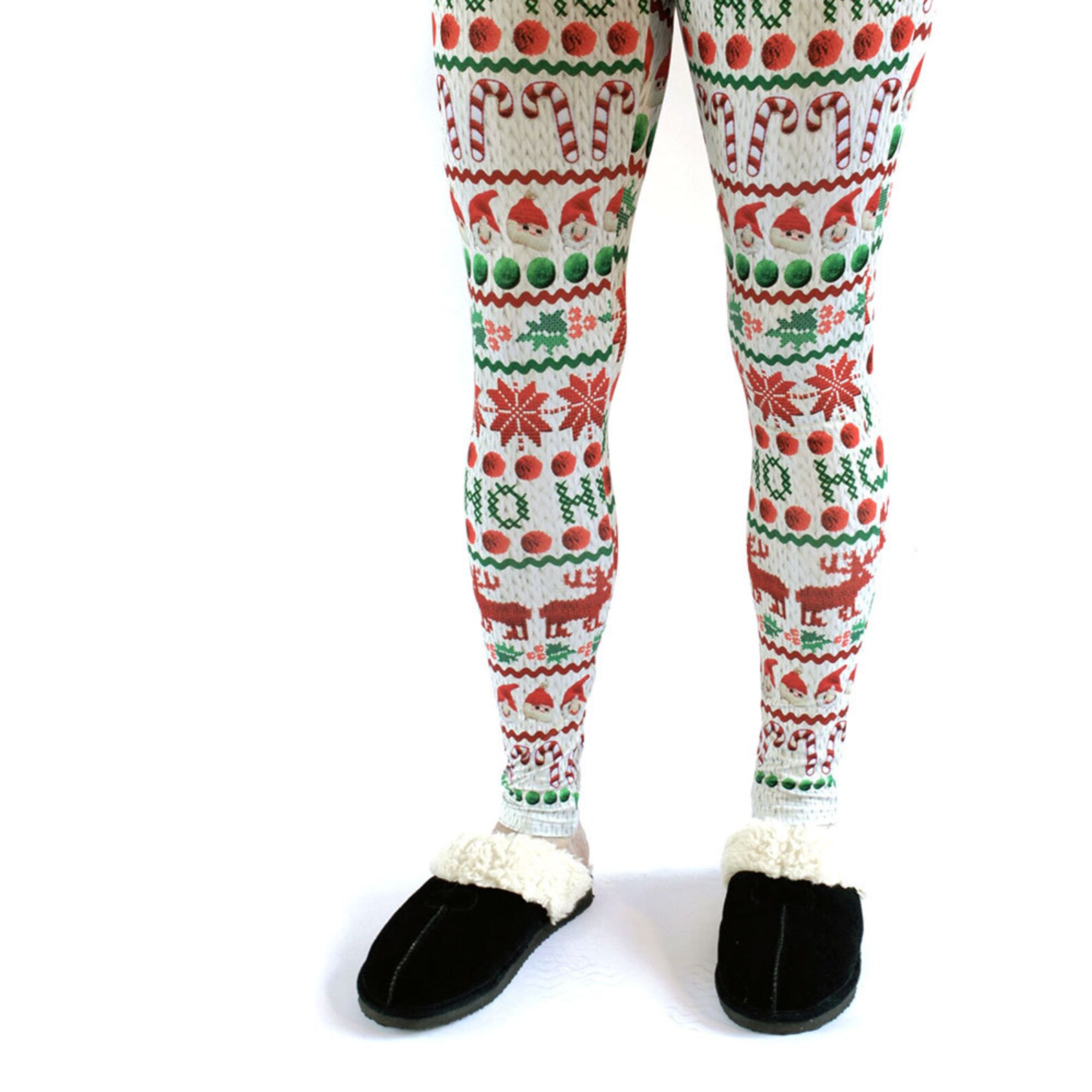 Ugly Christmas Paw Men's Leggings
