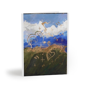 Cartes de voeux musicales amour - Lot de 8, 16 ou 24 | Parfait pour les anniversaires, les mariages, les notes d'amour