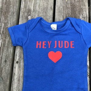Hey jude onesie cheap