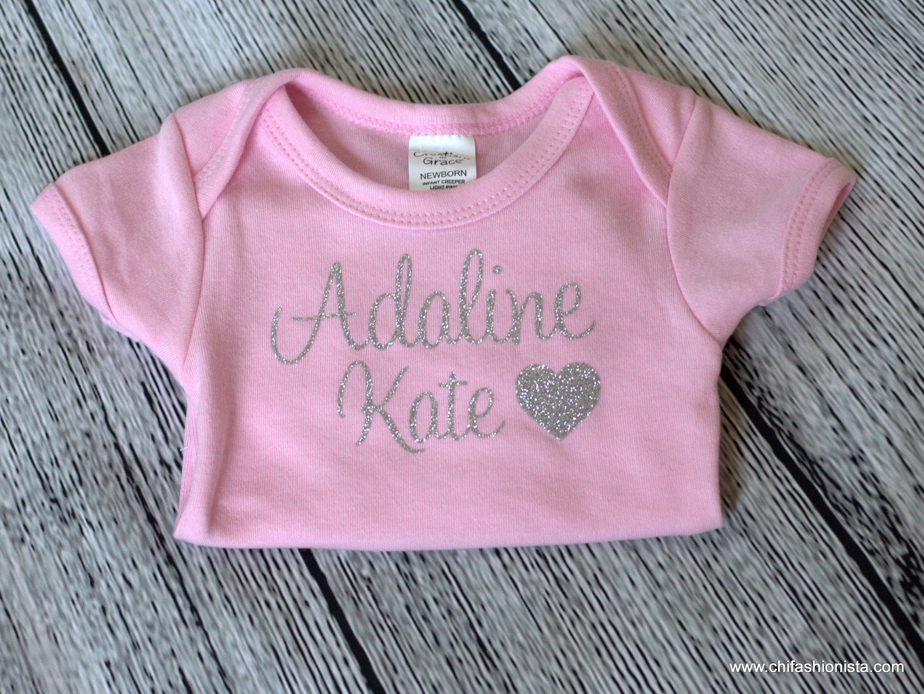 Birth Announcement Shirt/ Custom Name Shirt/ Monogram Shirt/ Etsy