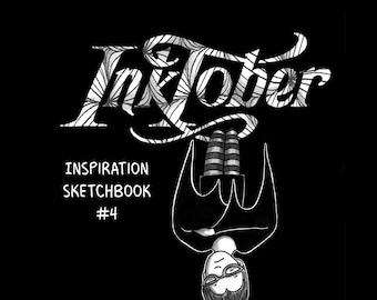 PDF - Inspiration Sketchbook #4 - Inktober