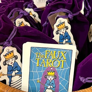 Le jeu de cartes Faux tarot