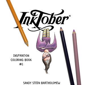 PDF - Inspiration Coloring Book #1 - Inktober