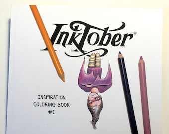 Inspiration Coloring Book #1 - Inktober