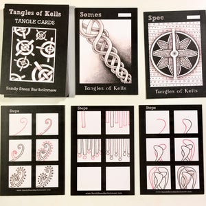 Tangle Cards Tangles of Kells card pack image 4