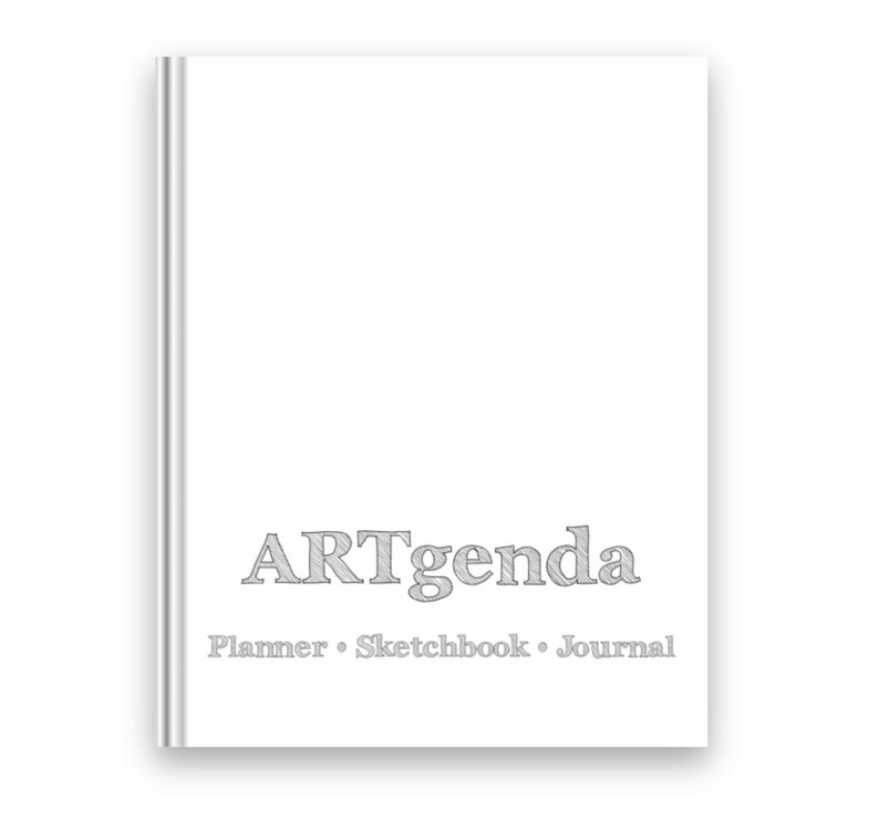 Artgenda Plannersketchbookjournal Etsy