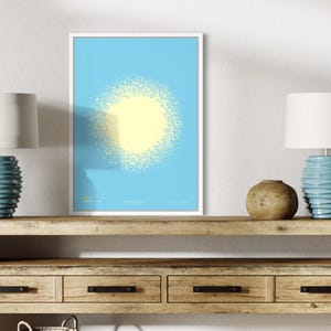 CELESTIAL GLOW - Arte astratta, Arte moderna, Poster moderno, Arte moderna, Poster di design, Geometrie astratte, Poster