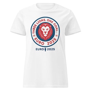 Camiseta feminina da seleção inglesa de futebol Euro 2025