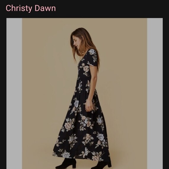 christy dawn wrap dress