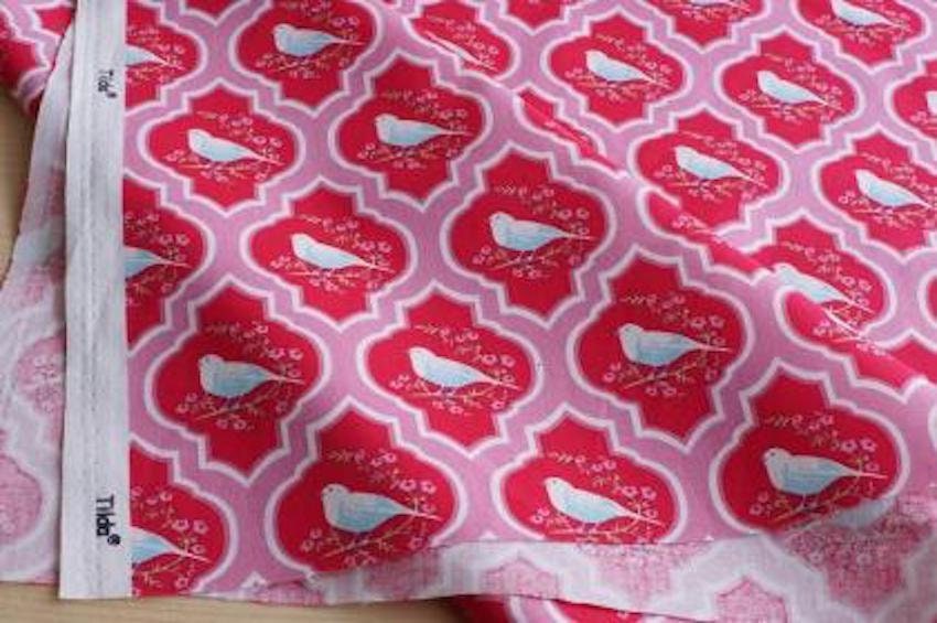 Tilda Bird Christmas Quilt Fabric by Tone Finnanger Out of Etsy Australia