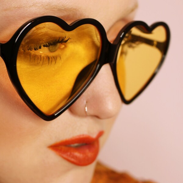 Heart Shaped Sunglasses Shop Online Etsy
