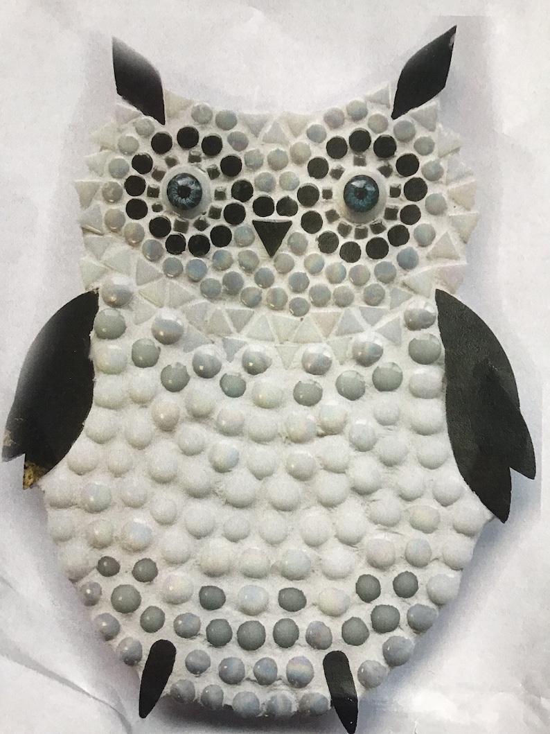DIY Mosaic Indefinitely Owl Challenge the lowest price Art Craft Kit Cutting#39; 4 Colors Ava #39;Zero