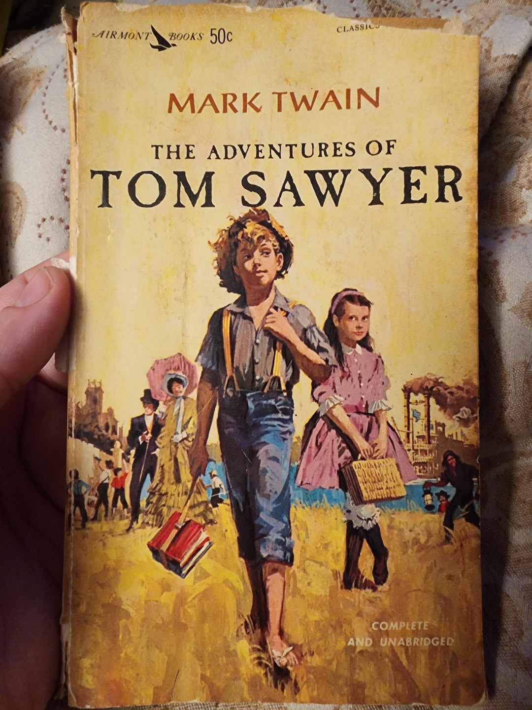 Mark Twain the Adventures of Tom Sawyer | Vintage Books - Etsy