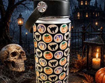 Halloween Sugar Cookie 20oz Tumbler: Spooky Party Cup