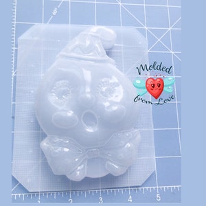 Mid Century Halloween Ghost Handmade Plastic Mold BathBomb Mold | Plastic Mold | Soap Mold | Chocolate  Mold | Candle Mold