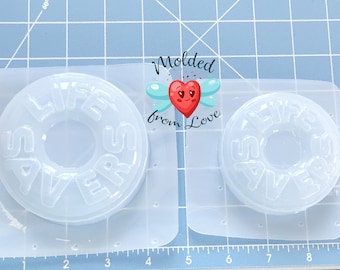 Sie sind ein Lebensretter! Handgefertigte Plastikform/Badebombenform/Badebombenform/Badebombe/Seifenform/Gipsform/Tonform/Wachsform/Schokoladenform