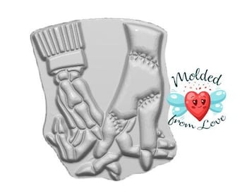 I Wanna hold Your Hand Soap Or Bath Bomb Handmade Plastic Mold,bathbomb, Chocolate mold, Plaster mold, Wax Mold, Clay Mold
