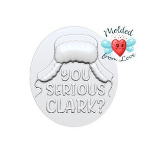 ¿Hablas en serio, Clark? Molde de plástico para jabón/bombas de baño