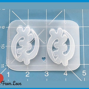 Gye Nyame African Symbol Mold – Small Size Plastic or Silicone