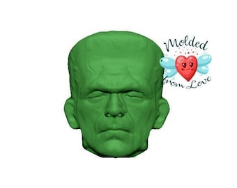 Molde de plástico hecho a mano Monster para bombas de baño / Molde de plástico / Molde para jabón / Molde para chocolate / Molde para velas