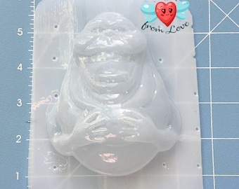 Slimy Ghost  Handmade Plastic Mold BathBomb Mold | Plastic Mold | Soap Mold | Craft Mold | Candle Mold | Bubble Bath Mold 90