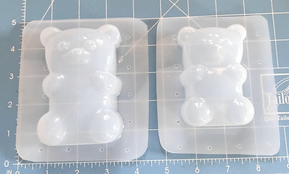 Gummy Bear Plastic Mold or Silicone Mold, Bath Bomb Mold, Soap Mold, Gummy  Bear Mold, Resin Mold, Gummy Mold, Chocolate Mold, Bear Mold, 