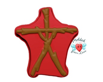 Creepy Stick Symbol Handmade Plastic Mold BathBomb Mold | Plastic Mold | Soap Mold | Chocolate  Mold | Candle Mold