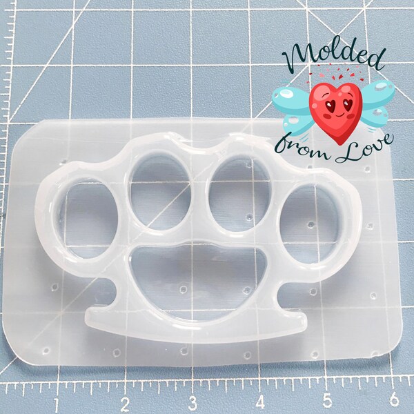 Brass Knuckles Necklace Etsy