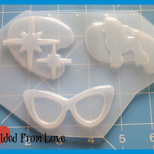 MFL Exclusive 50's Rockabilly 3-fach Handarbeit Kunststoff Mould